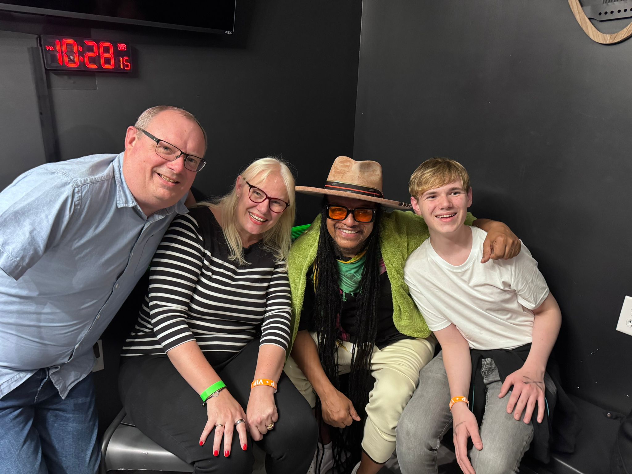 Freddie Vokes" Family with Maxi Priest